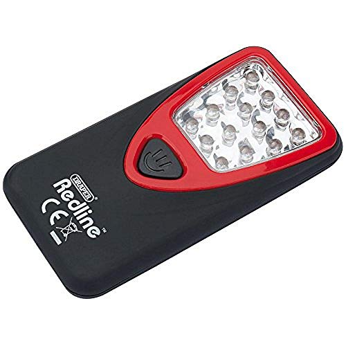 Draper 80932 LED-Lichter mit AAA-Batterien, 14 LEDs, Rot von Draper