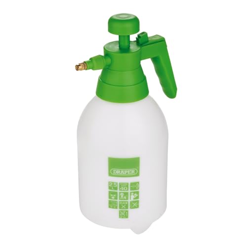 Draper 82467 Drucksprüher 2,5 Liter, weiß (Design kann variieren) von Draper