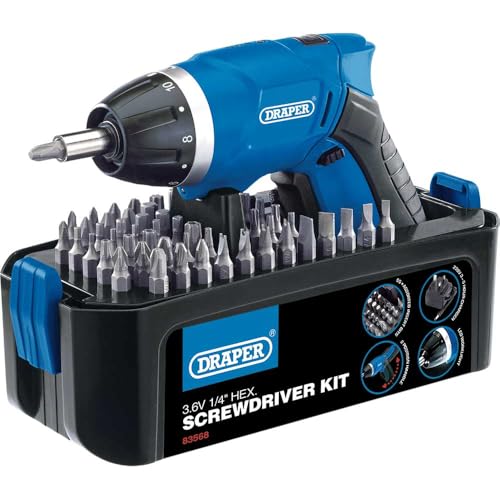 Draper 83568 Batteriebetriebener Schraubenzieher, 230 W, 3,6 V Draper 83568 Batteriebetriebener Schraubenzieher, 230 W, 3,6 V von Draper