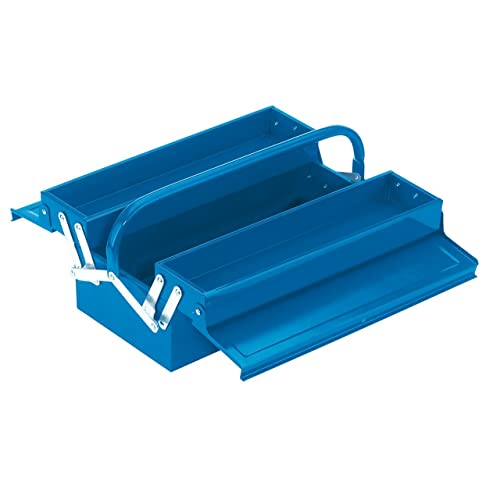 Draper 86673 Werkzeugkasten mit 2 Fächern, 430 x 170 x 210 mm, Blau von Draper