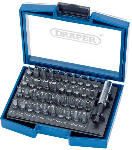 Draper 89728 Sicherheits-Bit-Set 41-teilig von Draper