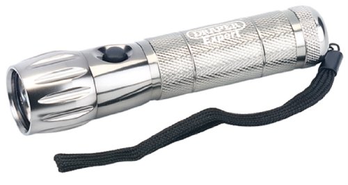 Draper 89930 10 LED Aluminium Torch (3 x AAA Batteries) von Draper