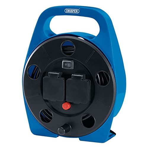 Draper 99294 2-Wege 10M Kabeltrommel mit LED-Arbeitsleuchte Draper 99294 2-Wege 10M Kabeltrommel mit LED-Arbeitsleuchte von Draper