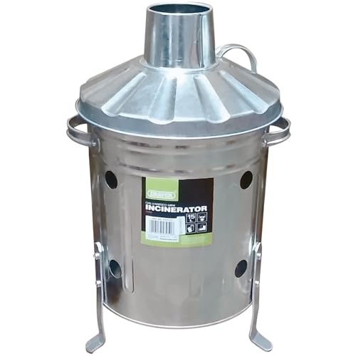 Draper DRA53250 Galvanised Mini Incinerator, Silver Draper DRA53250 Galvanised Mini Incinerator, Silver von Draper