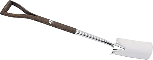 Draper Edelstahl Heritage Garten Spaten mit FSC-zertifiziertem Griff aus Eschenholz, 100.6 x 18.6 x 8.9 cm,36674 von Draper