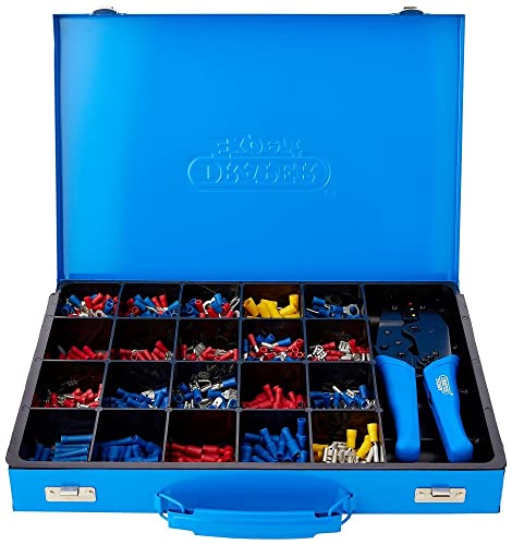 Draper Expert 56383 Crimp-Set mit Ratschen-Crimpzange von Draper