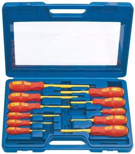 Draper Expert 69234 11-teiliger VDE-Schraubendrehersatz, vollisoliert Draper Expert 69234 11-teiliger VDE-Schraubendrehersatz, vollisoliert von Draper