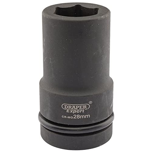 Draper Expert Hi-Torq Sechskant-Tiefbettstecknuss 1 Zoll Vierkantantrieb 28mm von Draper