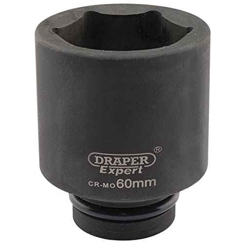 Draper Expert Hi-Torq Sechskant-Tiefbettstecknuss 1 Zoll Vierkantantrieb 60 mm von Draper