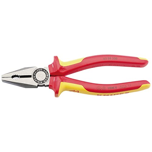 Draper Expert Knipex 200 mm Isolierte Kombinationszange, 1 Stück, 31920 von Draper