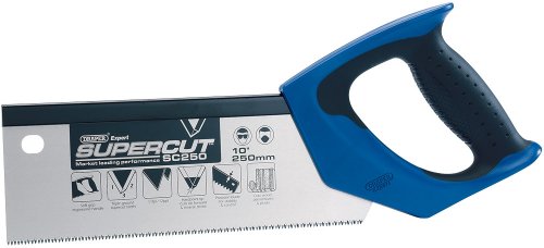 Draper Expert Supercut 49281 Soft-Grip Hardpoint Feinsäge, 11 TPI/12 PPI Feinzahnung, 250 mm von Draper