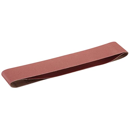 Draper Gewebe-Schleifband 100 x 1220 mm Korn 120 (2 Stück) rot, One Size, 09394 von Draper