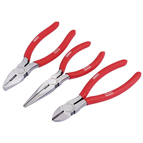 Draper Redline 67924 Spitzzange 160 mm mit PVC-umhüllten Griffen 3-teilig) von Draper REDLINE