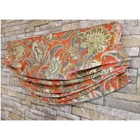 Faux Entspannt Roman Shade Volant | Benutzerdefinierte Fensterbehandlung Designer Qualität von DrawnCompany