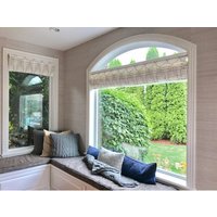Flat Roman Shade Fensterbehandlung | Maßanfertigung Designer Qualität von DrawnCompany