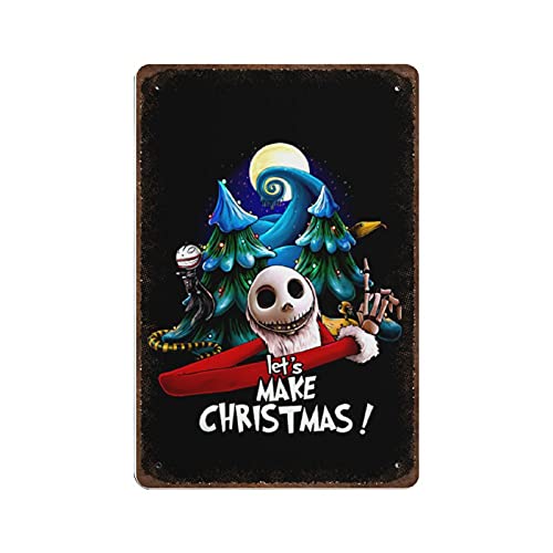 Dreacoss Retro-Metall-Blechschild, Neuheitsposter, Eisen-Gemälde, Let's Make Christmas-Blechschild, Weihnachten, lustiges Weihnachts-Blechschild, Wanddekoration, Plaketten, Größe 20,3 x 30,5 cm oder Dreacoss Retro-Metall-Blechschild, Neuheitsposter, Eisen-Gemälde, Let's Make Christmas-Blechschild, Weihnachten, lustiges Weihnachts-Blechschild, Wanddekoration, Plaketten, Größe 20,3 x 30,5 cm oder von Dreacoss