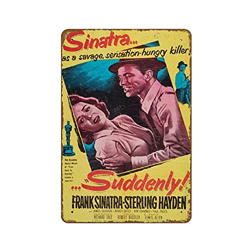 Frank Sinatra Suddenly Filmposter, Blechschild, Bar, Pub, Vintage, Retro, Wanddekoration, Poster, Zuhause, Gruppe, Veranda, Metallschild, Lobby, Metallschild, Gebet, Metallschild, Hochzeitsdruck, 140 Frank Sinatra Suddenly Filmposter, Blechschild, Bar, Pub, Vintage, Retro, Wanddekoration, Poster, Zuhause, Gruppe, Veranda, Metallschild, Lobby, Metallschild, Gebet, Metallschild, Hochzeitsdruck, 140 von Dreacoss