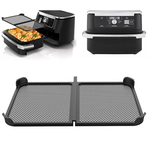 Spritzschutz für Ninja AF500EU, Silikon Spritzschutz für Heißluftfritteuse Airfryer Zubehör für Ninja Foodi Flexdrawer 10,4 L AF500EU Wiederverwendbar Spritzschutz Heißluftfritteuse Zubehör (B) von Dreaku