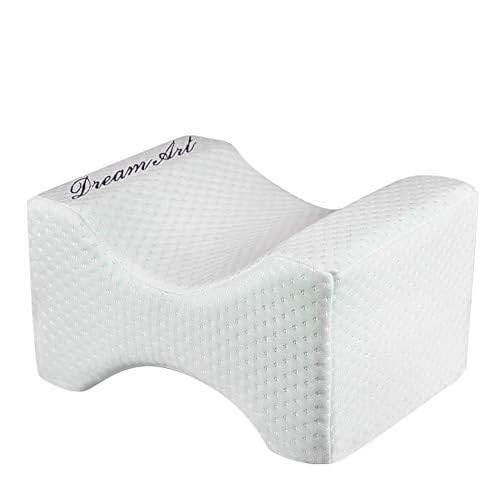 Memory Foam Kniekissen für Seitenschläfer - Ergonomisches Keilkissen für Beinstütze, Wirbelsäulenausrichtung, Schmerzlinderung im Rücken, Schwangerschaft, Ischias, Hüfte und Genesung nach Operationen Memory Foam Kniekissen für Seitenschläfer - Ergonomisches Keilkissen für Beinstütze, Wirbelsäulenausrichtung, Schmerzlinderung im Rücken, Schwangerschaft, Ischias, Hüfte und Genesung nach Operationen von Dream Art