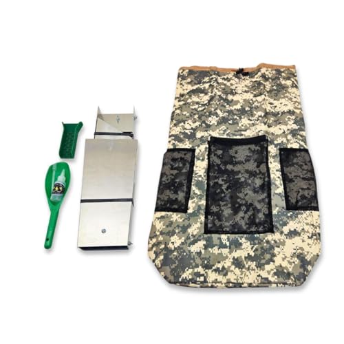 Dream Mat Faltbare Schleusenbox, 15,2 x 109,2 cm, Bagger/Dredge + Rucksack-Set, Goldprospektion, kompakter Rucksack, fortschrittliche große und feine Goldrückgewinnung von Dream Mat