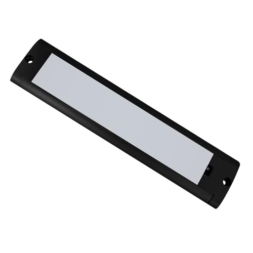 Dream lighting 12 Volt LED Beleuchtung Schwarz Dimmbar mit Bewegungsmelder Wohwagen Wohnmobil Lampe Ultra Flach Innen Küchen Spüle Lichtleiste 22CM Warmweiss von Dream lighting