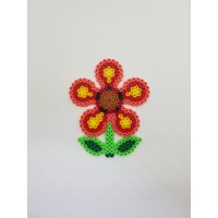 Hama Bügelperlen | Mittelgroße Bunte Blume Deko Zum Aufhängen von Dream9aze