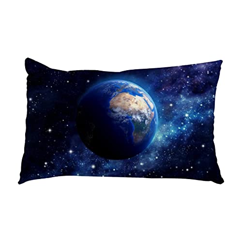 Kissenbezug Universum Weltraum Galaxie Sterne Planeten Erde Kissenbezug 60 x 40 cm von DreamBay