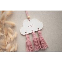Personalisierte Wolke Aus Ton Handgemachtes Kinderzimmer Dekor Personalisierte Wolke Aus Ton Handgemachtes Kinderzimmer Dekor von DreamClayArt