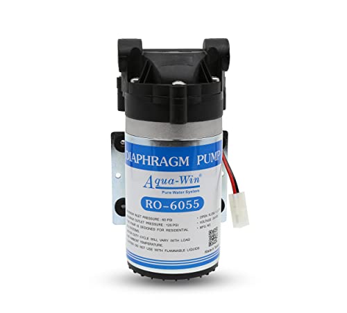 Boosterpumpe, Druckerhöhungspumpe, Wasserpumpe, Membranpumpe Aqua-Win 6055 für Umkehr Osmoseanlagen. von DreamFilters