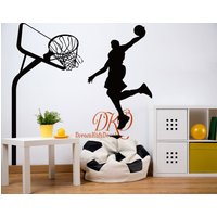 Wandtattoo Basketballer von DreamKidsDecal