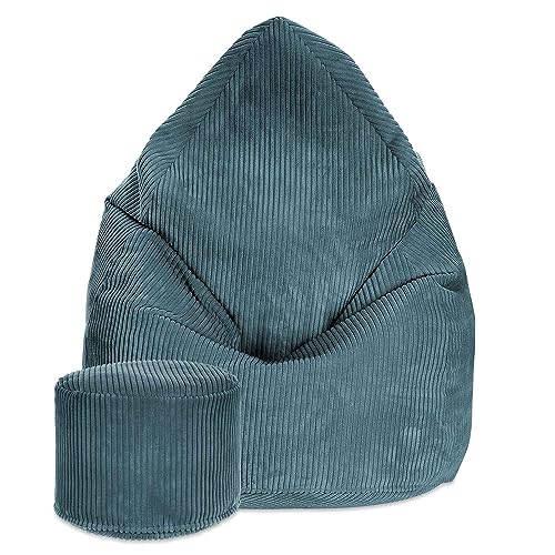 DreamRoots Sitzsack Cord Erwachsener Sitzsäcke Jugendlicher Teenager 80x80x120cm - Sitzsack mit Füllung, Hocker, Lehne und Bezug - Bean Bag Chair - Sitzkissen Boden - Chill Sack DreamRoots Sitzsack Cord Erwachsener Sitzsäcke Jugendlicher Teenager 80x80x120cm - Sitzsack mit Füllung, Hocker, Lehne und Bezug - Bean Bag Chair - Sitzkissen Boden - Chill Sack von DreamRoots