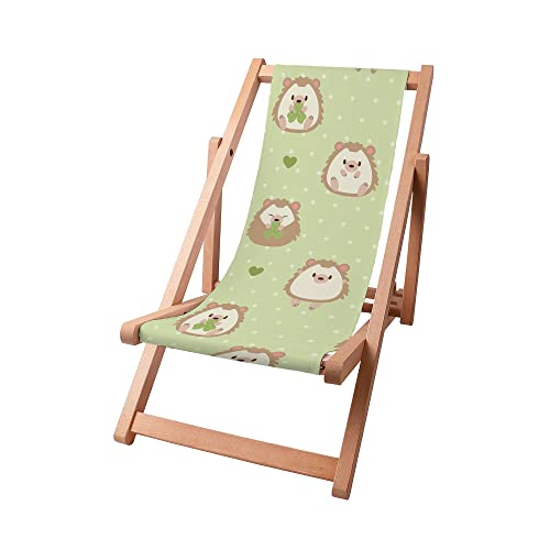 DreamRoots Liegestuhl Kinder Garten - Gartenstuhl Kinder Draußen - Kinder Klappstuhl - Kinder Campingstuhl Faltbar mit waschbare 100% Polyester - Kinder Liegestuhl - Kinder Gartenstuhl von DreamRoots