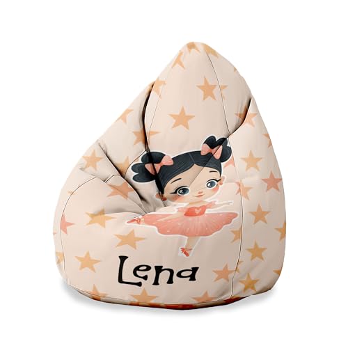 DreamRoots Personalisierte Sitzsack Kinder mit füllung - Personalisierte Geschenke Kinder - Sitzsack Kinderzimmer 70x70x105 cm - Bean Bag - Kindersitzsack DreamRoots Personalisierte Sitzsack Kinder mit füllung - Personalisierte Geschenke Kinder - Sitzsack Kinderzimmer 70x70x105 cm - Bean Bag - Kindersitzsack von DreamRoots