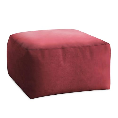 DreamRoots Pouf Hocker Comfort 70x70x40cm - Couch Hocker - Samt Hocker - Hocker Wohnzimmer - Fußhocker Für Sessel - Hocker Sofa - Sitz Poof - Fußablage Hocker - Sessel Hocker - Pouf Sitzsack DreamRoots Pouf Hocker Comfort 70x70x40cm - Couch Hocker - Samt Hocker - Hocker Wohnzimmer - Fußhocker Für Sessel - Hocker Sofa - Sitz Poof - Fußablage Hocker - Sessel Hocker - Pouf Sitzsack von DreamRoots