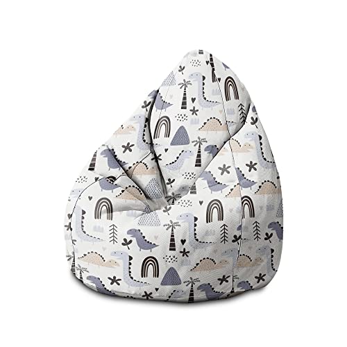 DreamRoots Sitzsack Kinder mit füllung - Bodenkissen Kinder Sitzsack - Kinderzimmer 70 x 70 x 105 cm - Bean Bag Kinder - Bubibag - Kindersitzsack - Sitzkissen Boden DreamRoots Sitzsack Kinder mit füllung - Bodenkissen Kinder Sitzsack - Kinderzimmer 70 x 70 x 105 cm - Bean Bag Kinder - Bubibag - Kindersitzsack - Sitzkissen Boden von DreamRoots