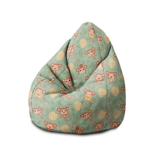 DreamRoots Sitzsack Kinder mit füllung - Bodenkissen Kinder Sitzsack - Kinderzimmer 70 x 70 x 105 cm - Bean Bag Kinder - Bubibag - Kindersitzsack - Sitzkissen Boden DreamRoots Sitzsack Kinder mit füllung - Bodenkissen Kinder Sitzsack - Kinderzimmer 70 x 70 x 105 cm - Bean Bag Kinder - Bubibag - Kindersitzsack - Sitzkissen Boden von DreamRoots