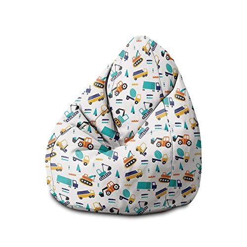 DreamRoots Sitzsack Kinder mit füllung - Bodenkissen Kinder Sitzsack - Kinderzimmer 70 x 70 x 105 cm - Bean Bag Kinder - Bubibag - Kindersitzsack - Sitzkissen Boden DreamRoots Sitzsack Kinder mit füllung - Bodenkissen Kinder Sitzsack - Kinderzimmer 70 x 70 x 105 cm - Bean Bag Kinder - Bubibag - Kindersitzsack - Sitzkissen Boden von DreamRoots