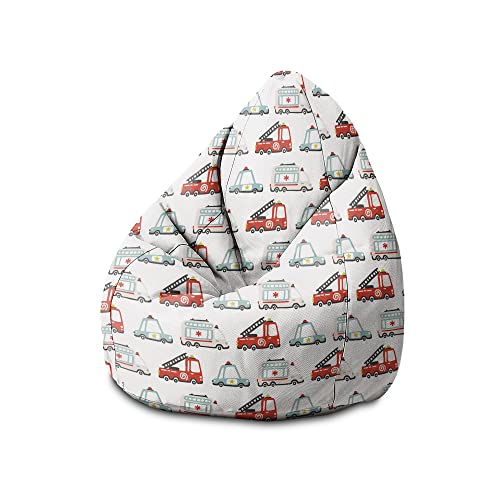 DreamRoots Sitzsack Kinder mit füllung - Bodenkissen Kinder Sitzsack - Kinderzimmer 70 x 70 x 105 cm - Bean Bag Kinder - Bubibag - Kindersitzsack - Sitzkissen Boden DreamRoots Sitzsack Kinder mit füllung - Bodenkissen Kinder Sitzsack - Kinderzimmer 70 x 70 x 105 cm - Bean Bag Kinder - Bubibag - Kindersitzsack - Sitzkissen Boden von DreamRoots