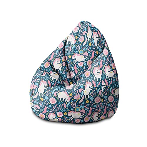 DreamRoots Sitzsack Kinder mit füllung - Bodenkissen Kinder Sitzsack - Kinderzimmer 70 x 70 x 105 cm - Bean Bag Kinder - Bubibag - Kindersitzsack - Sitzkissen Boden DreamRoots Sitzsack Kinder mit füllung - Bodenkissen Kinder Sitzsack - Kinderzimmer 70 x 70 x 105 cm - Bean Bag Kinder - Bubibag - Kindersitzsack - Sitzkissen Boden von DreamRoots
