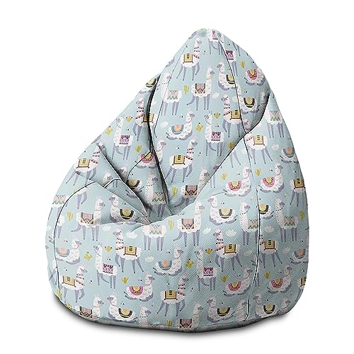 DreamRoots Sitzsack Kinder mit füllung - Bodenkissen Kinder Sitzsack - Sitzsack Kinderzimmer 80x80x120cm - Bean Bag Kinder - Bubibag Sitzsack - Kindersitzsack - Sitzkissen Boden Kinder 1 von DreamRoots