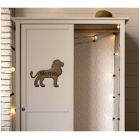 Personalisiertes Kinder-Türschild | Türschild Dinosaurier Tier - Hai, Löwe, & Mehr Mit Wunschname 3D Namensschild Personalisiertes Kinder-Türschild | Türschild Dinosaurier Tier - Hai, Löwe, & Mehr Mit Wunschname 3D Namensschild von DreamShapePrint
