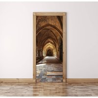 Bögen Tür Wandbild Vinyl Dekor Schälen Und Aufkleben von DreamVinyl