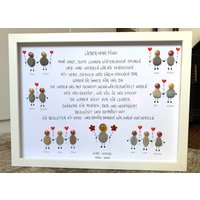 Abschiedsgeschenk Lehrerin Steinbild Vorbild Abschied Unikat Handarbeit Bild Dekoration Geschenk Personalisierbar Dankeschön Klasse von DreamWorld2012