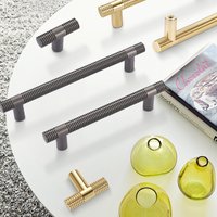 3, 78 " 5, 0 "" 7, 55 Modernes Design Schubladen Knäufe Glänzend Gold Garderobe Dunkelgrau Küche Zieht Schrank Griffe Hardware von Dreamchinese