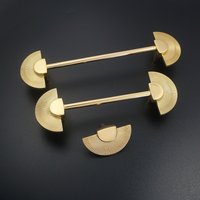 3.75"5"Gold Spaß Messing Schublade Knäufe Griff-Küche Schrank Garderobe Griffe Hardware von Dreamchinese