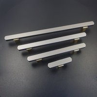 3.78" 5" 7.55" Graudrawer Pulls Küche Pull Poliert Gold Schrankgriffe Schrankknöpfe Kleiderschrank Griff Schrank Hardware von Dreamchinese