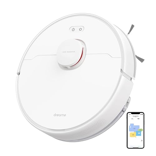 Dreame F9 Pro Staubsaugerroboter und Wischmopp 2-in-1, LiDAR Navigation, 150 min Laufzeit, Staubsauger- und Wischroboter, 2500Pa Saugkraft, Kartierung für mehrere Böden, WLAN/APP/Alexa von dreame