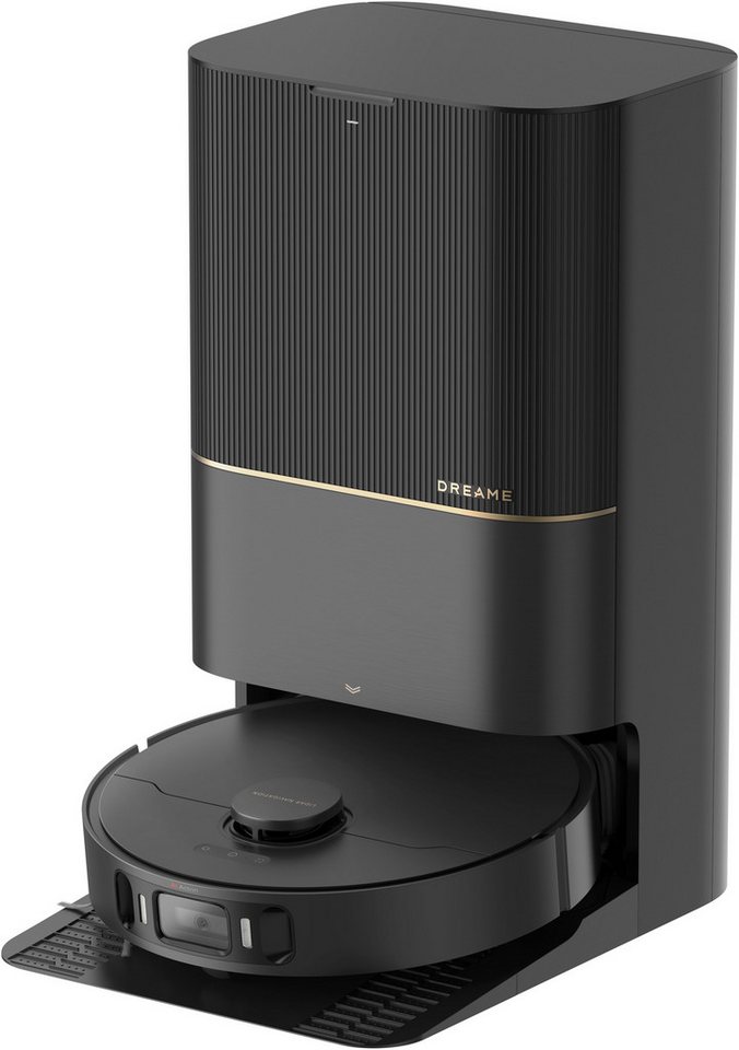 Dreame Saugroboter X30 Ultra, mit Wischfunktion, 8.300 Pa Saugkraft, 1000 W, und selbstreinigender Basisstation und Ablegen der Wischmopps von Dreame