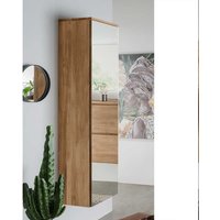 Spiegelschrank Garderobe aus Asteiche Massivholz 165 cm hoch von Dreaming Forest