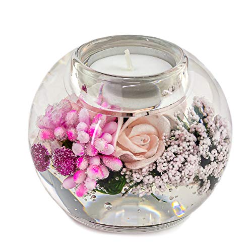 Teelicht Mercur Smart Little Rose 8cm von Dreamlight
